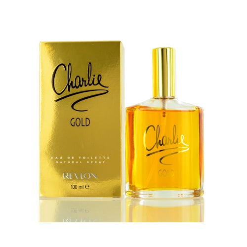 CHARLIE GOLD/REVLON EDT SPRAY 3.3 OZ (W)