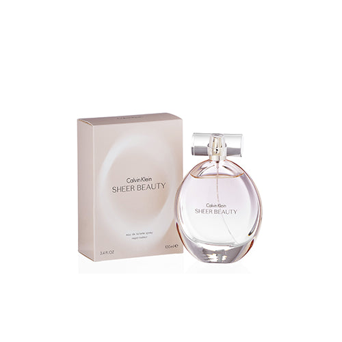 CK SHEER BEAUTY/CALVIN KLEIN EDT SPRAY 3.4 OZ (W)