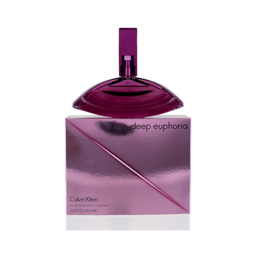 DEEP EUPHORIA/CALVIN KLEIN EDT SPRAY 3.4 OZ (100 ML) (W)