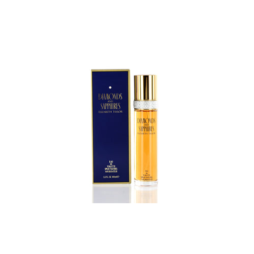 DIAMOND&SAPPHIRE/ELIZABETH TAYLOR EDT SPRAY 3.3 OZ (W)