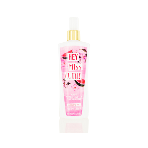 HEY MISS CUTIE EXCLAMATION/COTY BODY MIST 8.0 OZ (236 ML) (W)