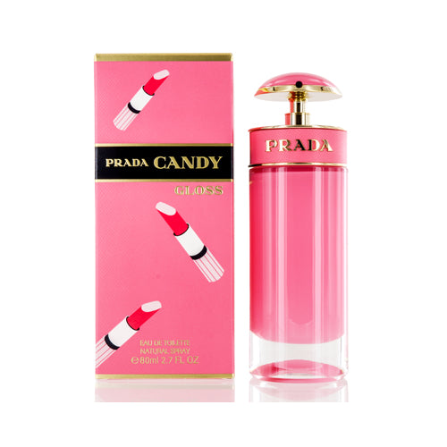 PRADA CANDY GLOSS/PRADA EDT SPRAY 2.7 OZ (80 ML) (W)