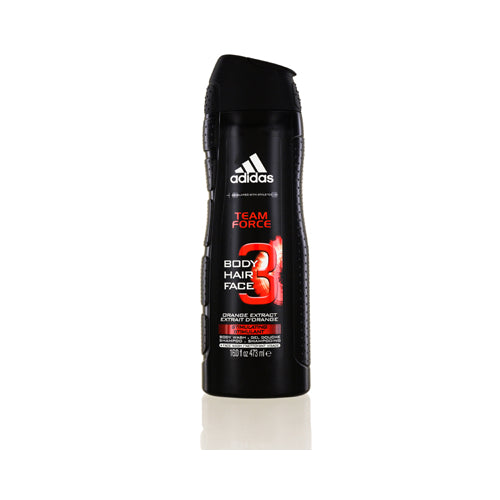 ADIDAS TEAM FORCE/COTY HAIR, BODY & FACE GEL 16.1 OZ (473 ML) (M)