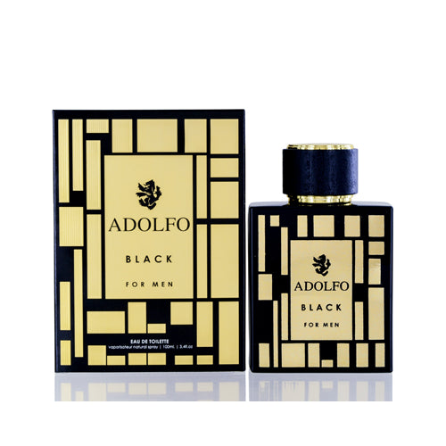 ADOLFO BLACK /ADOLFO EDT SPRAY 3.4 OZ (100 ML) (M)