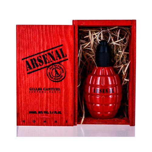 ARSENAL RED/GILLES CANTUEL EDP SPRAY 3.4 OZ (100 ML) (M)