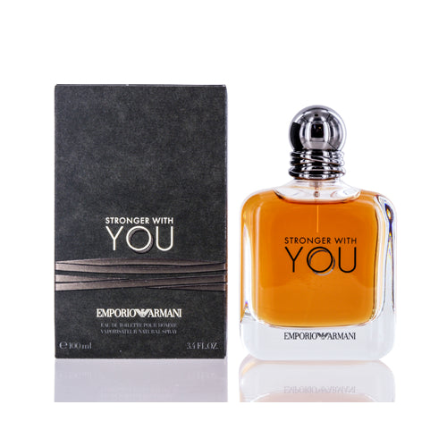 EMPORIO STRONGER WITH YOU/GIORGIO ARMANI EDT SPRAY 3.4 OZ (100 ML) (M)