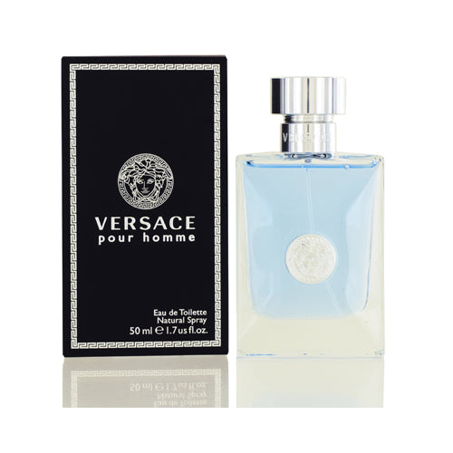 VERSACE SIGNATURE HOMME/VERSACE EDT SPRAY (BLUE/SILVER) 1.7 OZ (M)