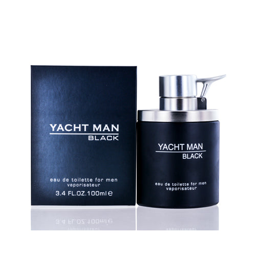 YACHT MAN BLACK/MYRURGIA EDT SPRAY 3.4 OZ (100 ML) (M)