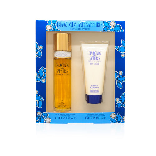 DIAMOND&SAPPHIRE/ELIZABETH TAYLOR SET (W)