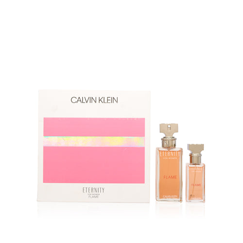 ETERNITY FLAME/CALVIN KLEIN SET (W)