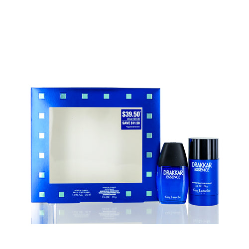 DRAKKAR ESSENCE/GUY LAROCHE SET VALUE $51 (M)
