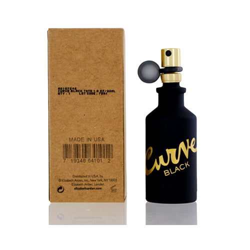 CURVE BLACK MEN/LIZ CLAIBORNE COLOGNE SPRAY TESTER 1.0 OZ (30 ML) (M)