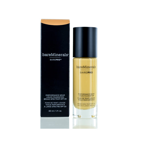 BAREMINERALS/BAREPRO PERFORMANCE WEAR FOUNDATION LIQUID CAMEL1.0 OZ (30 ML)