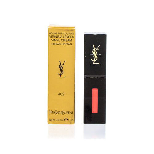 YSL/VINYL CREAM LIP STAIN (402) ROUGE REMIX .18 OZ (5.5 ML)