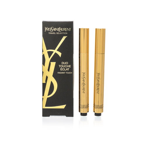 YSL/TOUCHE ECLAT RADIANT TOUCH PEN (2) LUMINOUS IVORY DUO 0.08 OZ (2.5 ML)