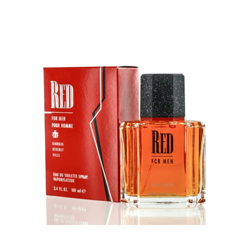 RED MEN/GIORGIO B. HILLS EDT SPRAY 3.4 OZ (M)