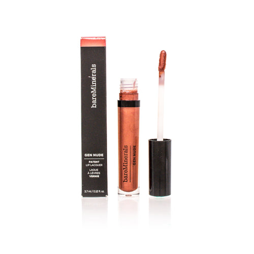 BAREMINERALS/GEN NUDE PATENT LIP LACQUER RUBELLITE 0.12 OZ (3.7 ML)