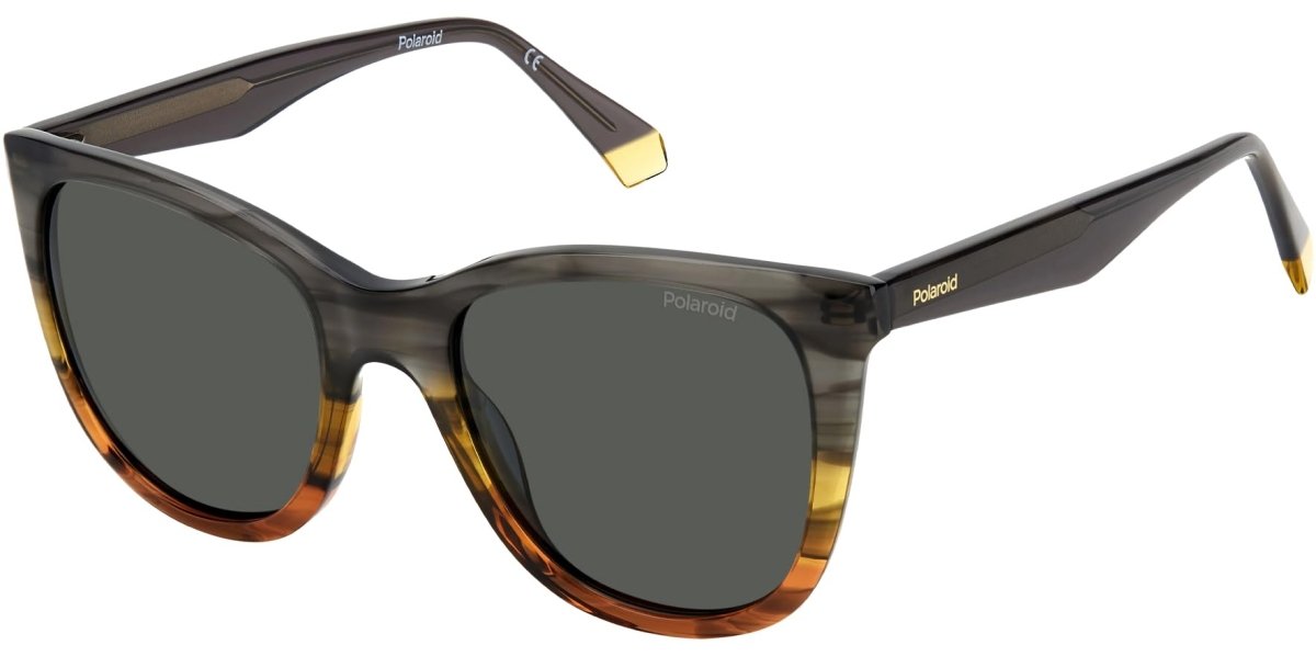 Eyeglasses Polaroid PLD 4096 /S/X 0XYO Grey Yellow - MegafashionSunglasses