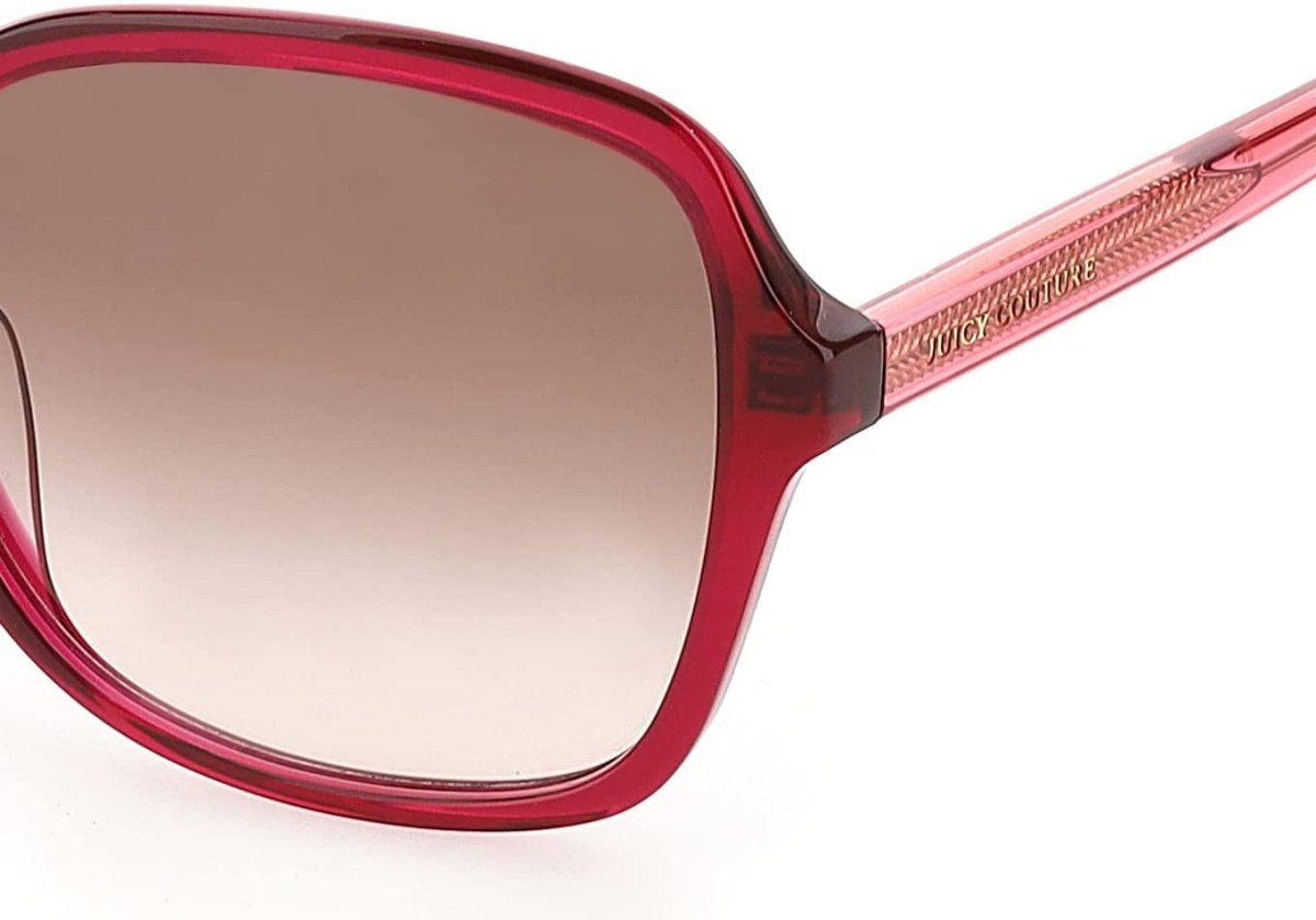 Juicy Couture Womens Sunglasses JU611GS 08CQ Cherry 58 16 135 Rectangle Gradient - MegafashionSunglasses
