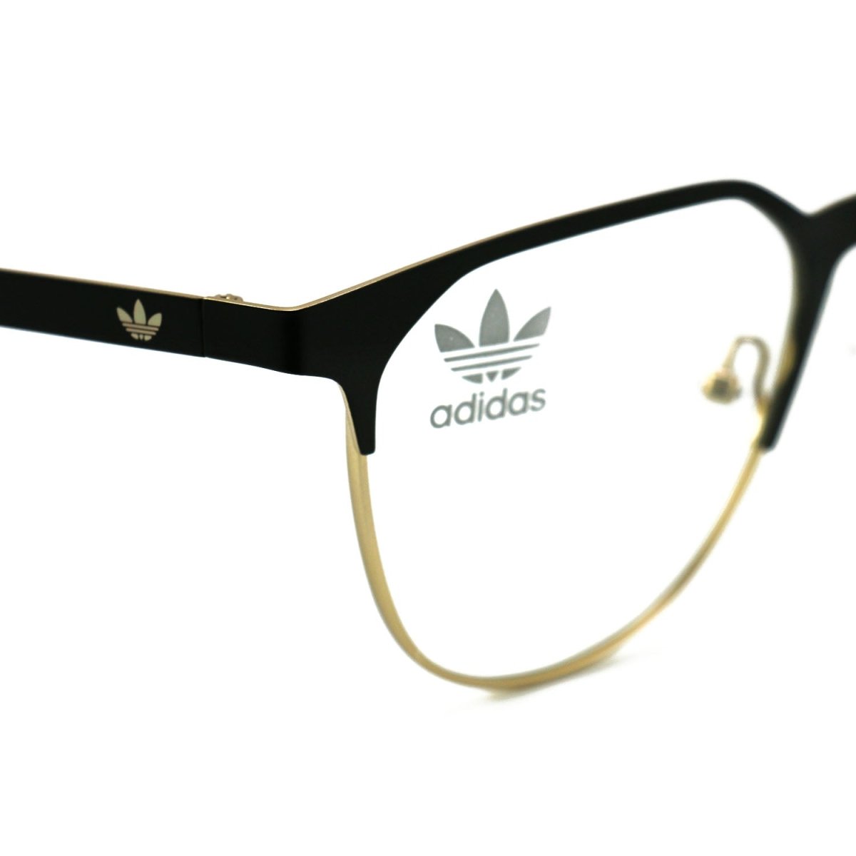 Adidas Womens Eyeglasses AOM005O/N 009.120 Black Gold 52 18 145 Frames Oval - megafashion11Monturas