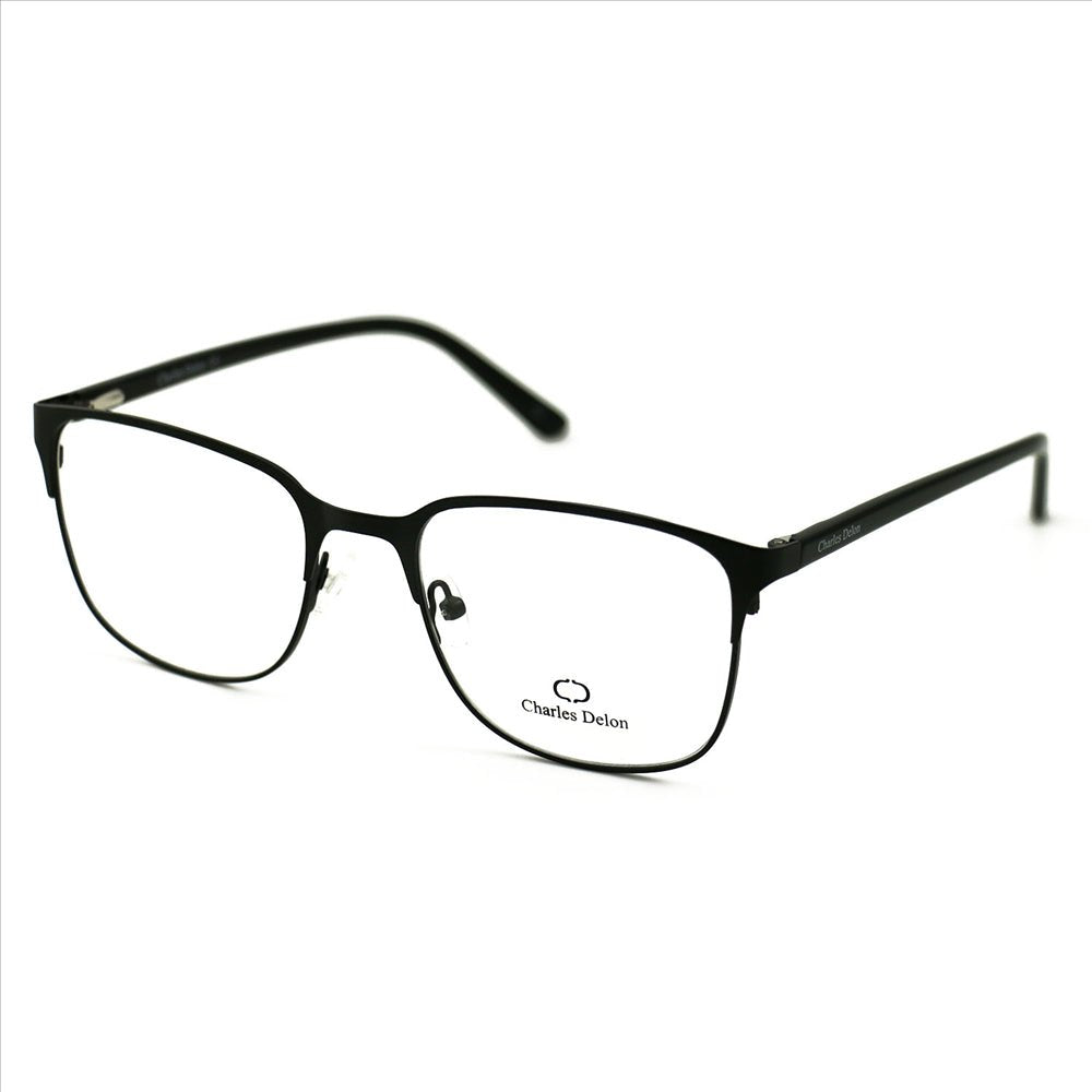 Charles Delon Men or Womens Eyeglasses JS054 54 19 142 Stainless Steel - megafashion11Monturas
