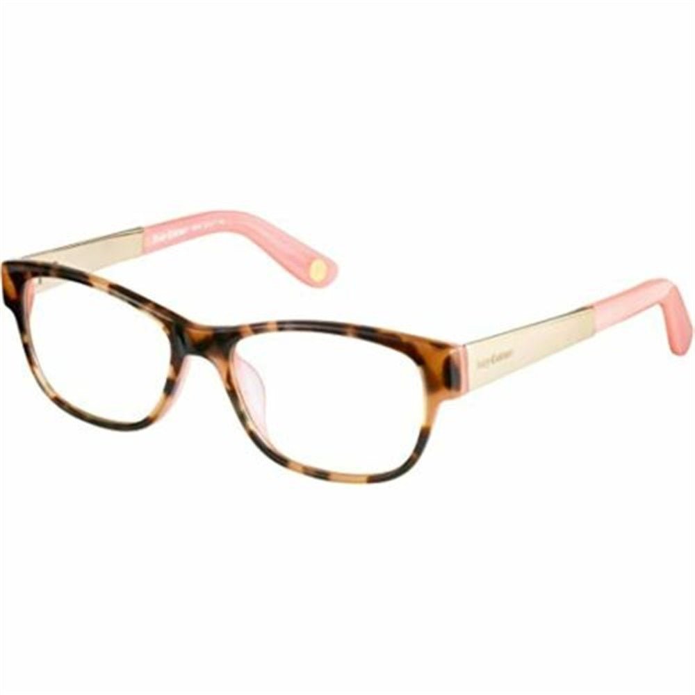 JUICY COUTURE Eyeglasses for Womens 162 0RUL Brown Pink Gold 52MM - megafashion11Monturas