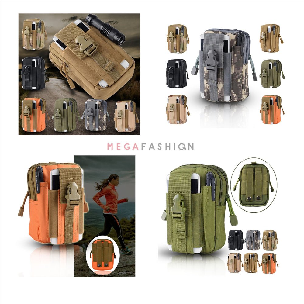Multifunctional outdoor sports and mobile phone bag Military Beige - megafashion11Technology