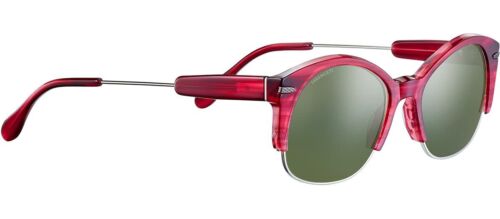 Serengeti Women Sunglases Vinita SS529004 Red/Green Polarized Photochromic Italy