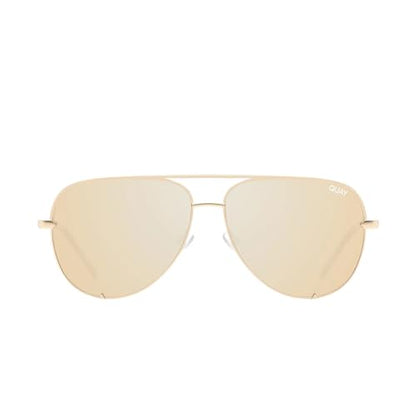 Quay HIGH KEY EXTRA LARGE GOLD/GOLD POLARIZED