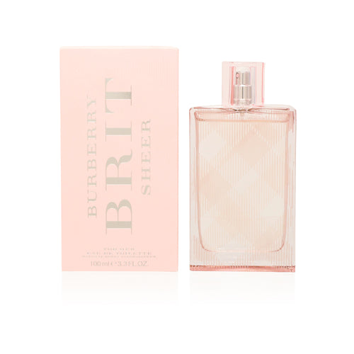 BURBERRY BRIT SHEER/BURBERRY EDT SPRAY 3.3 OZ (100 ML) (W)
