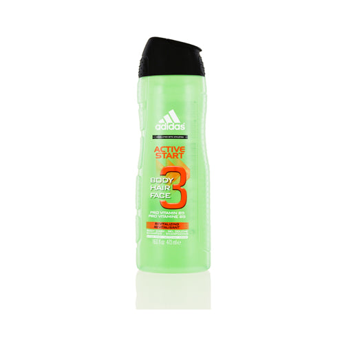 ADIDAS ACTIVE START/COTY HAIR, BODY & FACE GEL 16.1 OZ (473 ML) (M)
