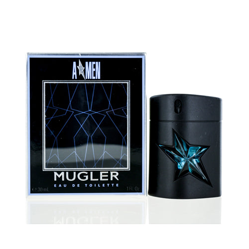 ANGEL MEN/THIERRY MUGLER EDT SPRAY RUBBER FLASK WINDOW BOX 1.0 OZ (30 ML) (M)