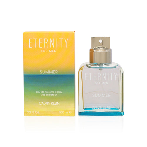 ETERNITY SUMMER MEN/CALVIN KLEIN EDT SPRAY 3.4 OZ 2019 EDITION (100 ML) (M)