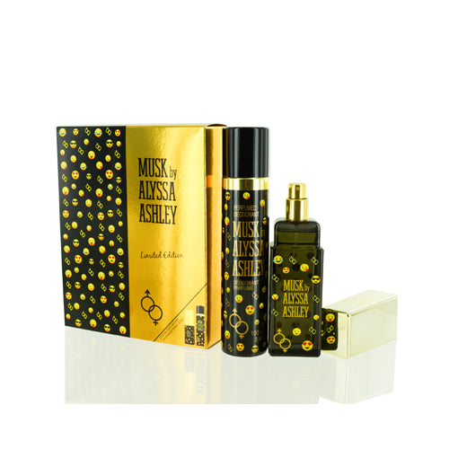 ALYSSA ASHLEY MUSK/ALYSSA ASHLEY SET "LIMITED EDITION " EMOJI (U)