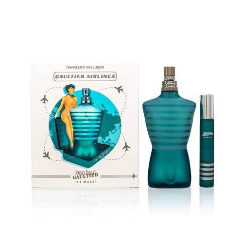 JEAN PAUL GAULTIER LE MALE/J.P.G. TRAVELER'S EXCLUSIVE SET (M)