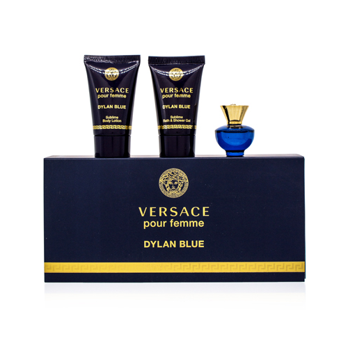 MINI SET/VERSACE DYLAN BLUE  3  PC.  SET  (W)