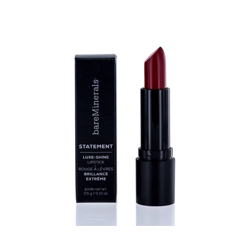BAREMINERALS/STATEMENT LUXE-SHINE SRSLY RED LIPSTICK 0.12 OZ (3.5 ML)