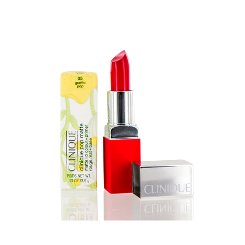CLINIQUE/POP MATTE LIP COLOR + PRIMER 05- GRAFFITI POP  .13 OZ