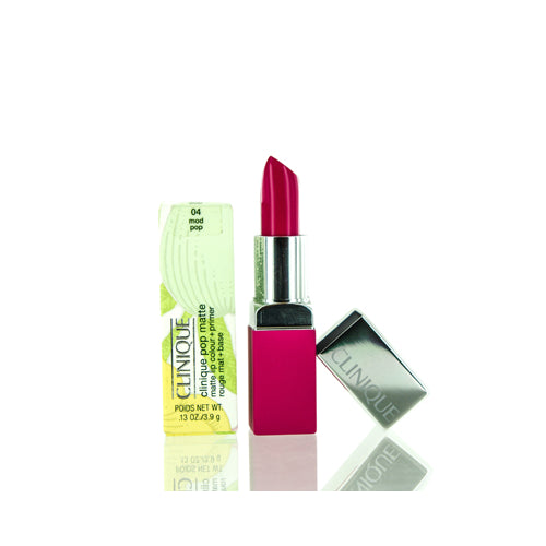 CLINIQUE/POP MATTE LIP COLOR + PRIMER 04 MOD POP  .13 OZ