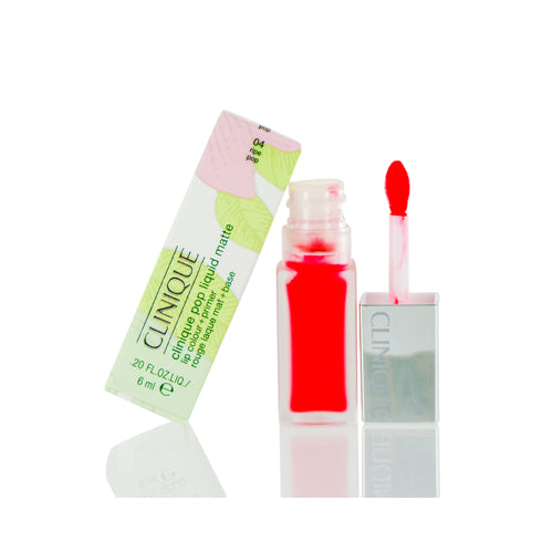 CLINIQUE/POP LIQUID MATTE  LIP COLOUR + PRIMER 04 - RIPE POP .20 OZ
