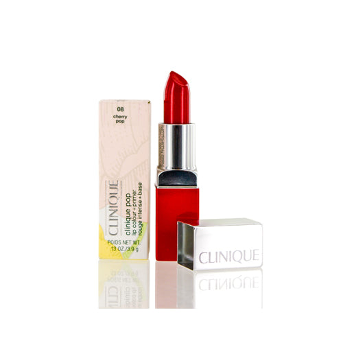 CLINIQUE/POP LIP COLOUR + PRIMER 08 CHERRY POP 0.13 OZ
