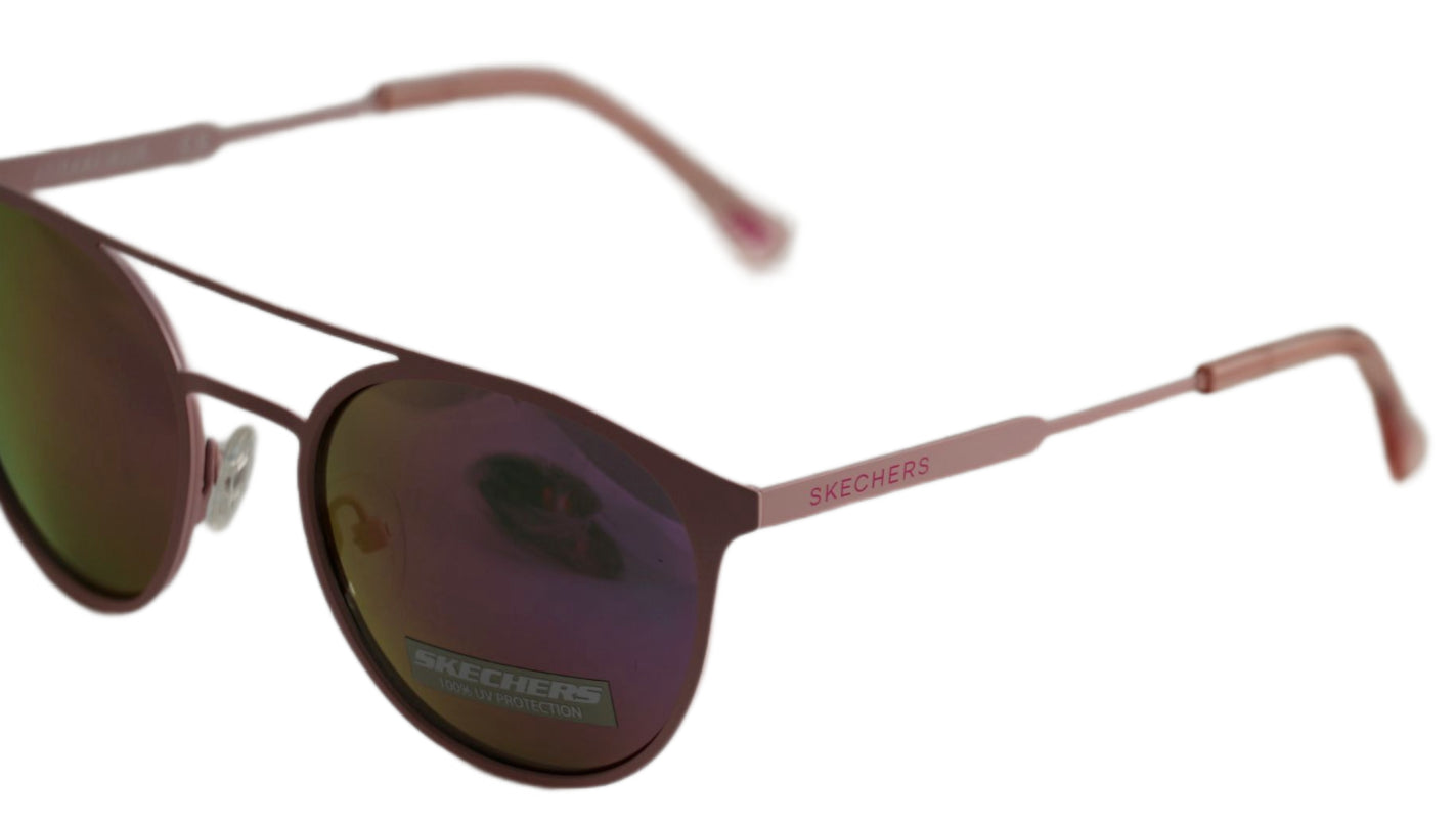 Skechers Women Sunglasses SE6025/S 73Z Round Pink/Pink Mirrored 100%UV 51 20 145