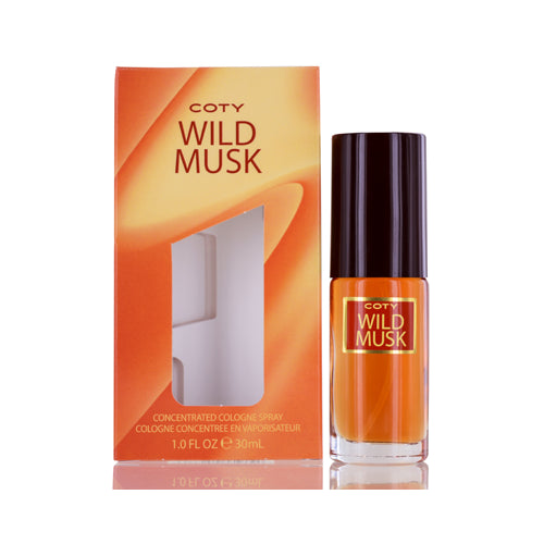 COTY WILD MUSK/COTY COLOGNE CONCENTRATE SPRAY 1.0 OZ IN WINDOW BOX (W)