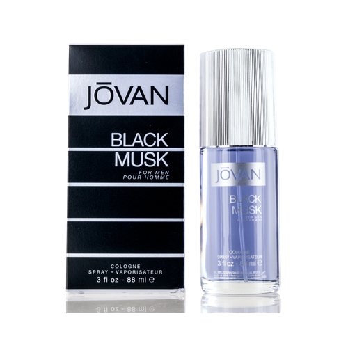 JOVAN BLACK MUSK/JOVAN COLOGNE SPRAY 3.0 OZ (88 ML) (M)