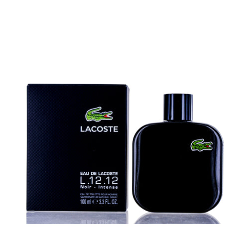 L.12.12 NOIR INTENSE/LACOSTE EDT SPRAY 3.3 OZ (100 ML) (M)
