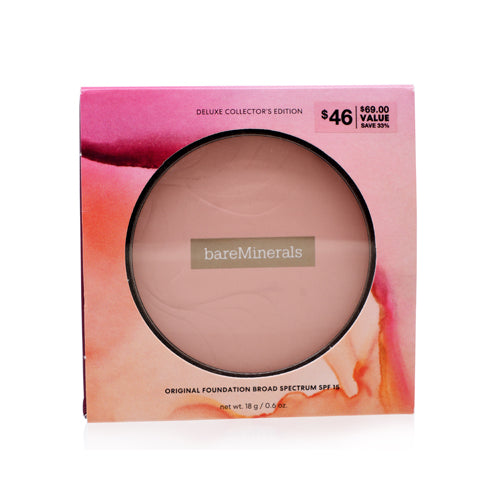 BAREMINERALS/DELUXE COLLECTOR'S EDITION ORIGINAL FOUNDATION (GOLDEN DARK) .6 OZ