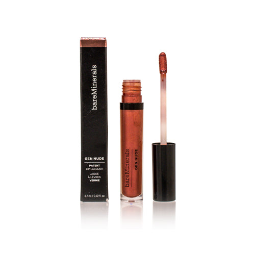 BAREMINERALS/GEN NUDE PATENT LIP LACQUER ROSE QUARTZ 0.12 OZ (3.7 ML)