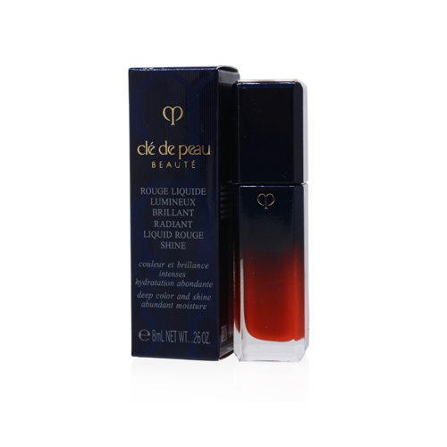 CLE DE PEAU BEAUTE/RADIANT LIQUID ROUGE SHINE (509) ORANGE CRUSH  0.26 OZ (8 ML)