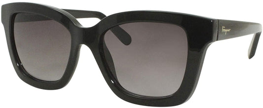 Salvatore Ferragamo Sunglasses for Womens SF955S Black Rectangle 100% UV