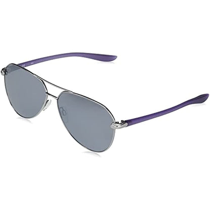 Nike Men Sunglasses City Aviator Gunmetal Purple/Grey 61-13-140